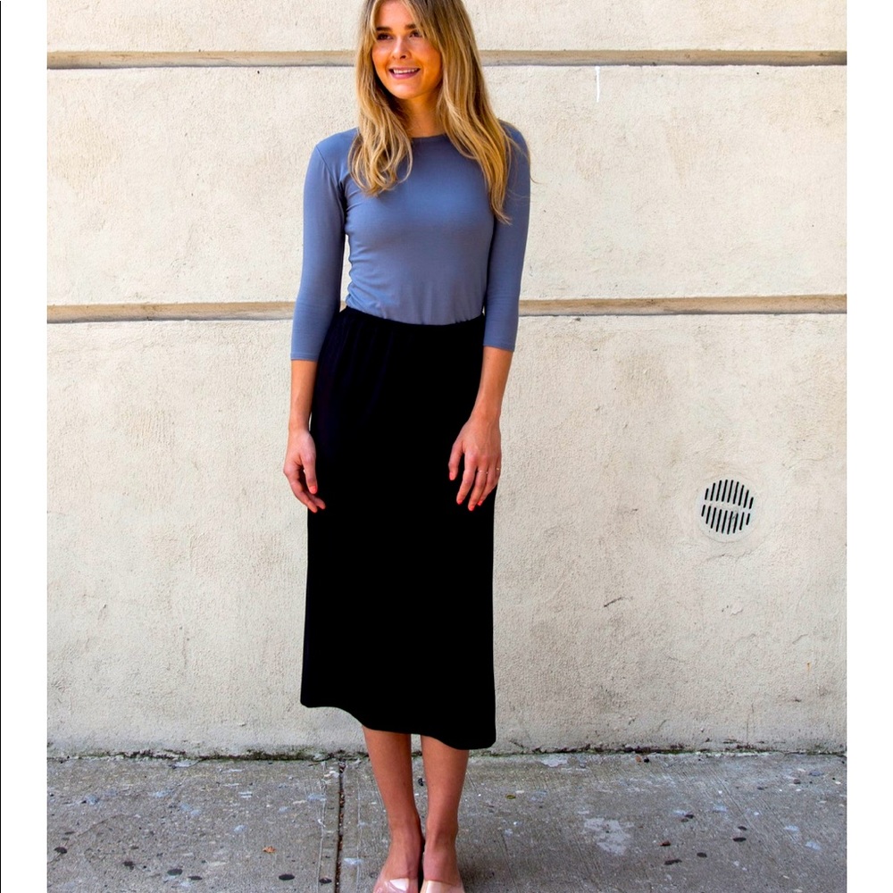 Mimu Maxi Morah Skirt in black size XS